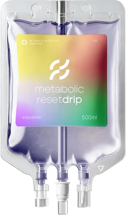 Bolsa de suero Metabolic Reset de Drip Center